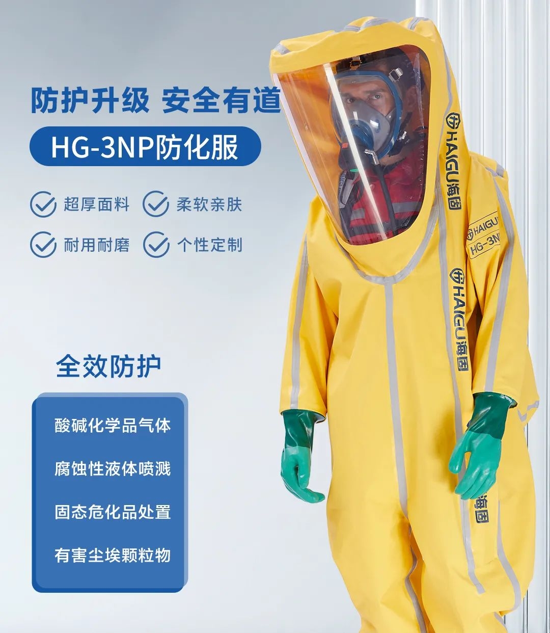 海固小課堂 | 關(guān)于防化服你了解多少？