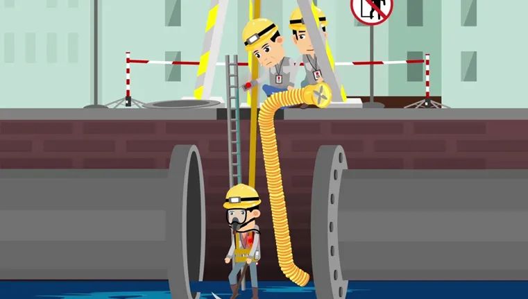 海固中壓車載連續(xù)送風(fēng)式長管呼吸器--有限空間作業(yè)的好幫手！