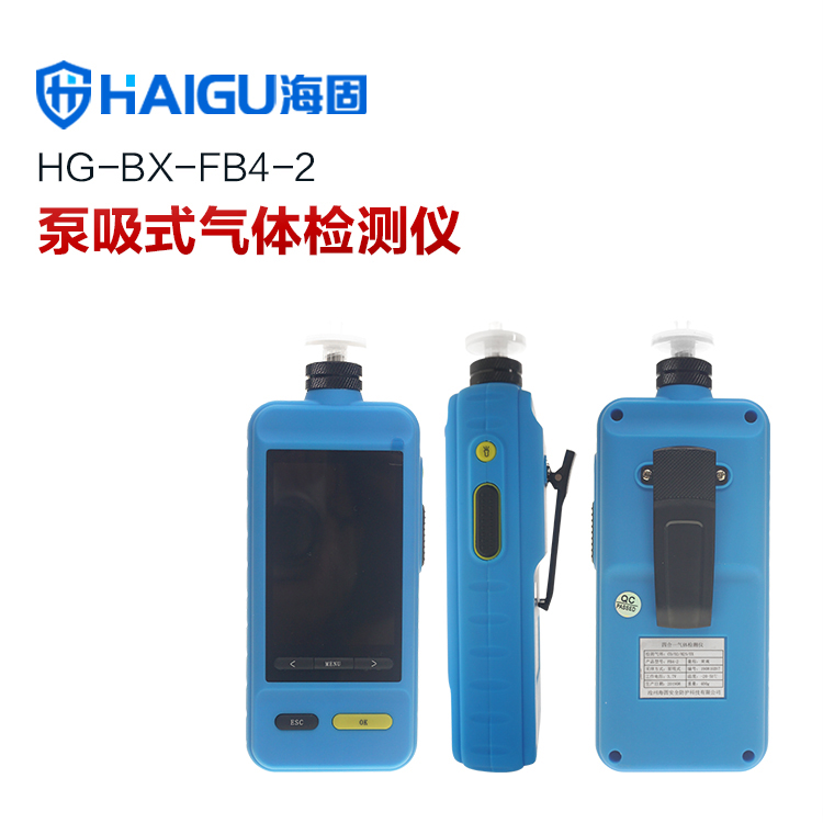 海固HG-BX-FB4-2彩屏泵吸四合一氣體檢測儀