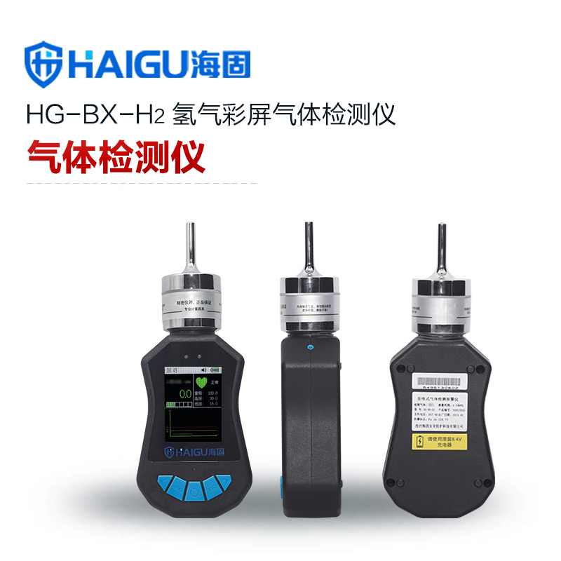 海固HG-BX-H2 彩屏單一泵吸式氣體檢測儀   氫氣體檢測儀